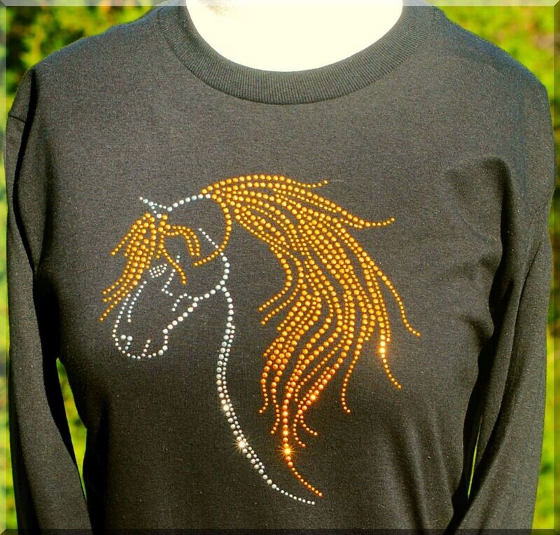 Glitter Stephano Horse Art  Collection #A823