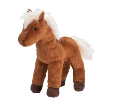 8" "Mr. Brown" Chestnut Plush pony #4280