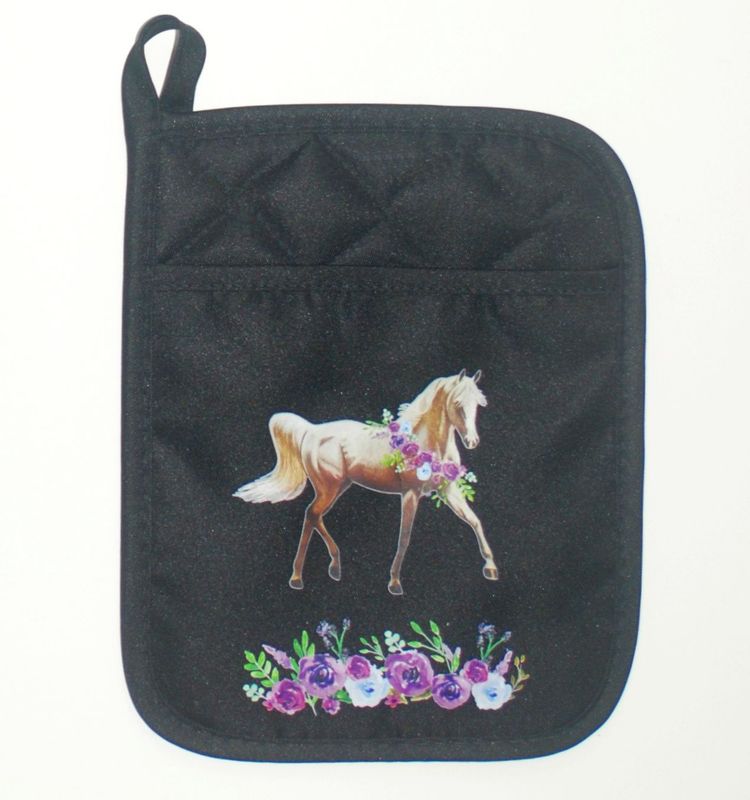 Chrisman Arabian Horse Pot Holder #A477