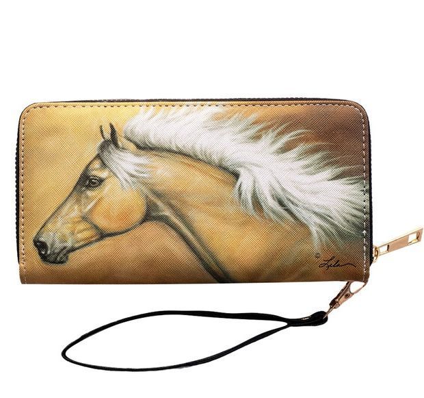 Palomino Horse Art Wallet #D198