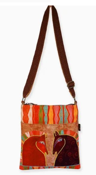 Rushia and Rusty  Crossbody by Laurel Burch #1452R