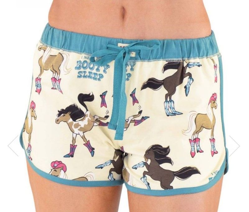 I Need My Booty Sleep Ladies SHorts #492BT I Need My Booty Sleep Ladies SHorts #492BT