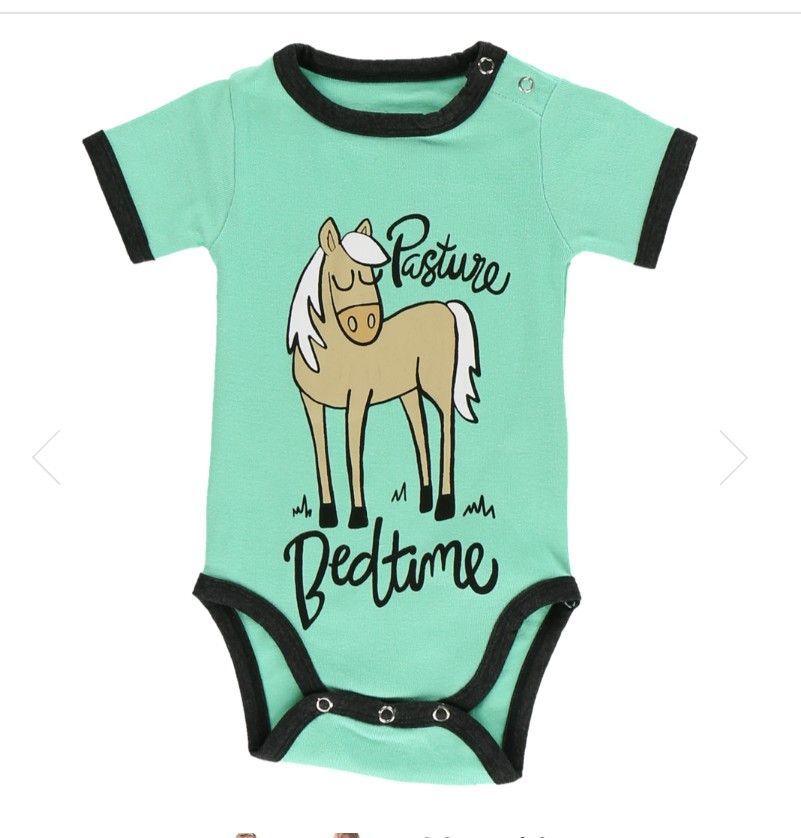 "Pasture Bedtime" Infant Creeper #RBC5