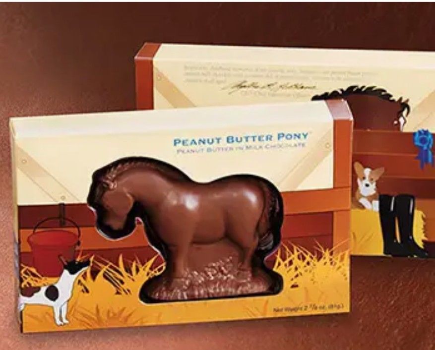 Milk Chocolate Peanut Butter Pony  in Stall Gift Box #C99