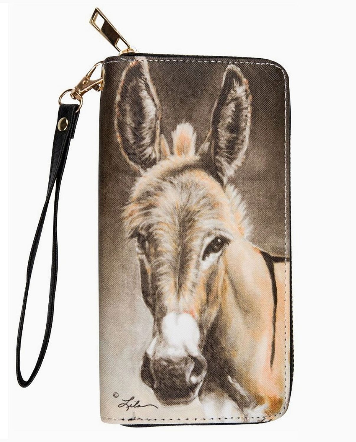Donkey Love Art Wallet #D191K