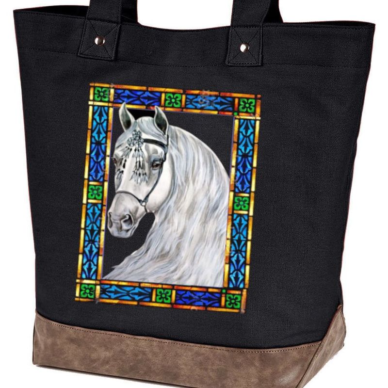 Elegant Andalusian 15” Voyager  Tote Bag  #AT5N