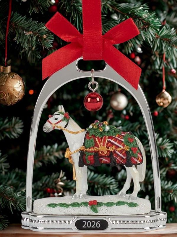 Breyer 202 Stirrup Ornament "Holiday Homecoming" 27th in Series