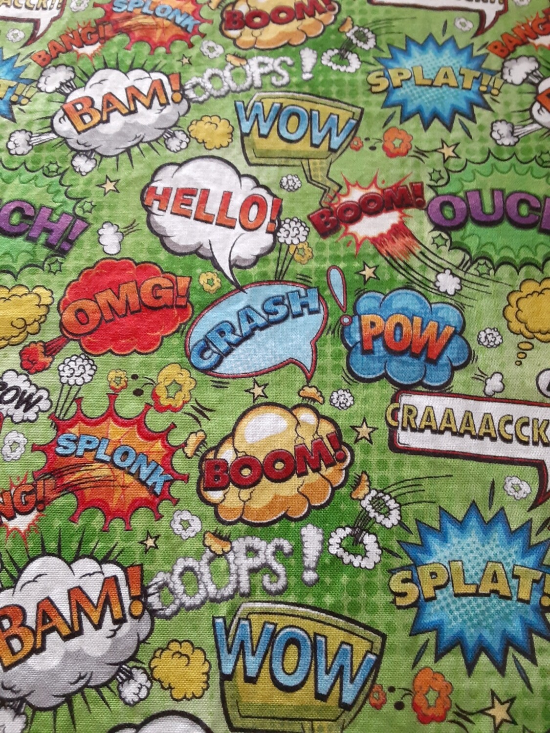 Action words (9x 6 1/2 brim)
