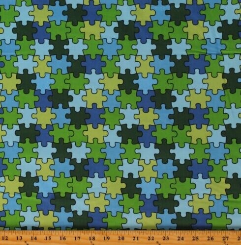 Puzzle pieces (9"x 6 1/2" brim)