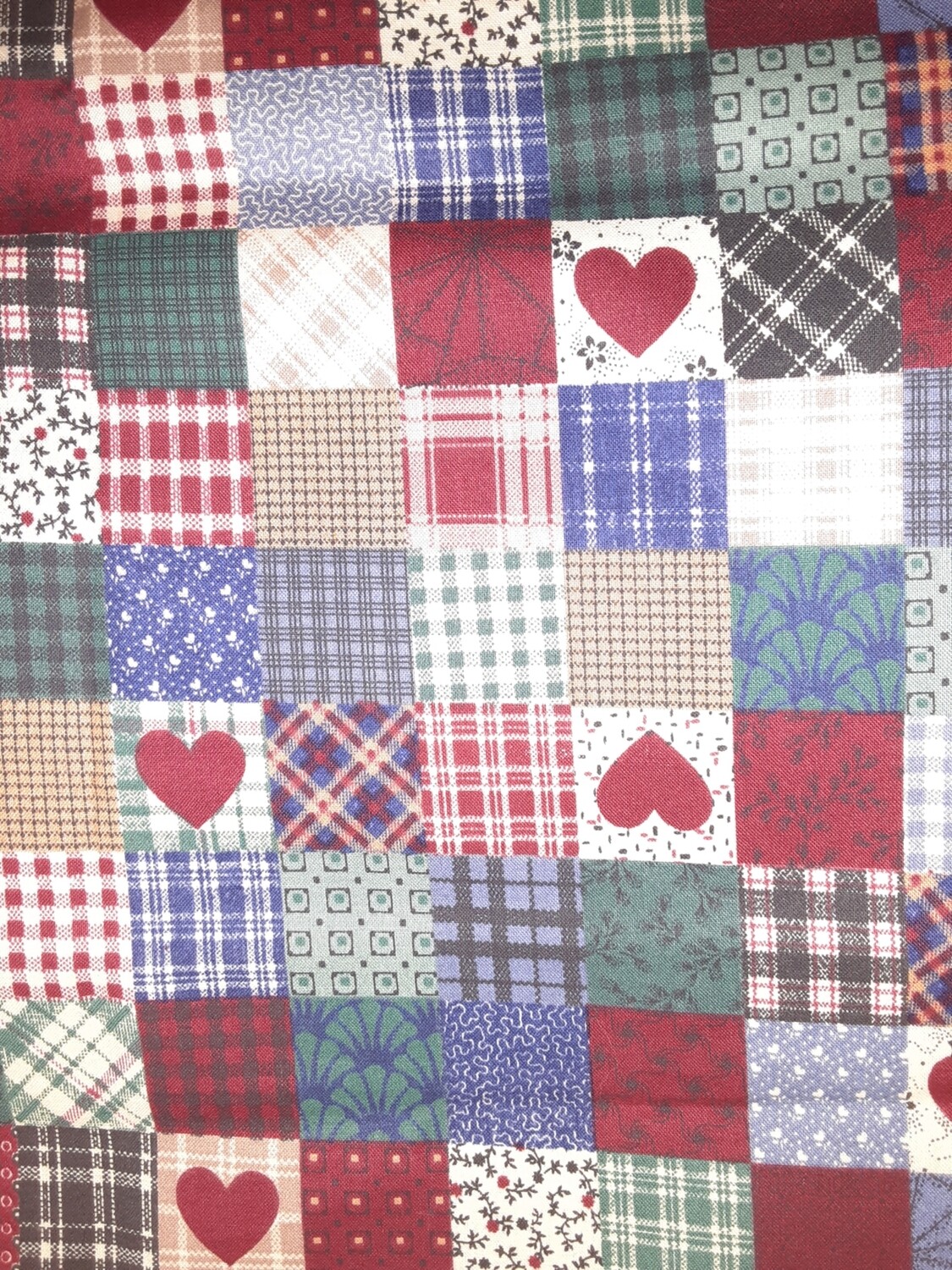 Quilt squares bucket hat