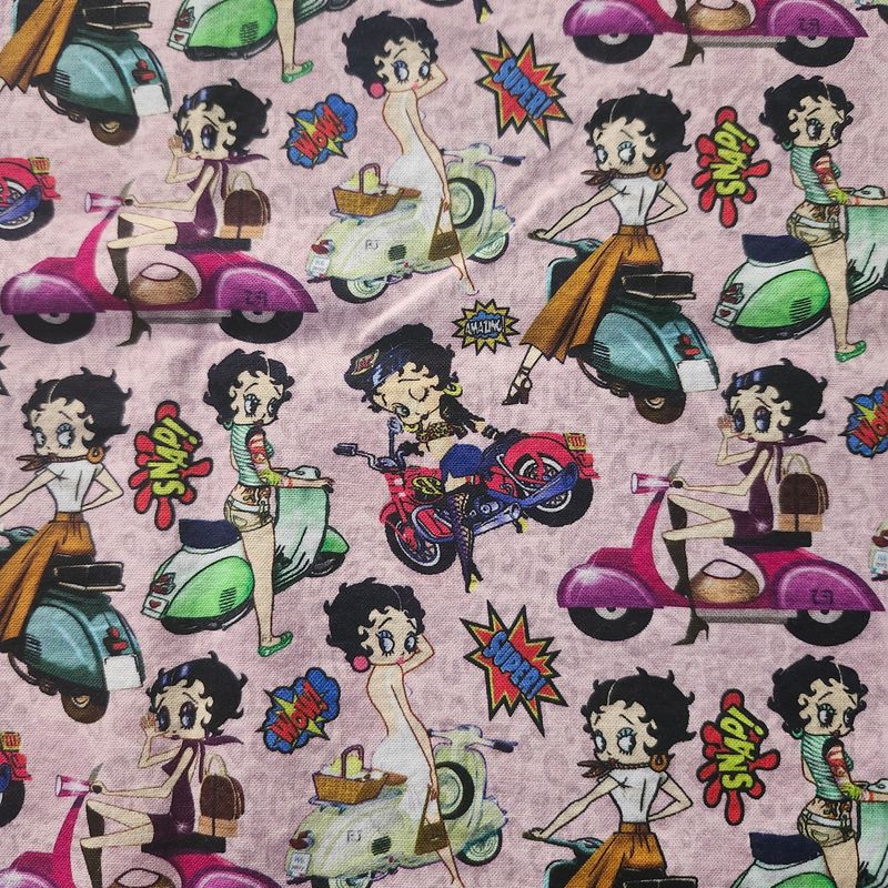 Betty Boop on wheels