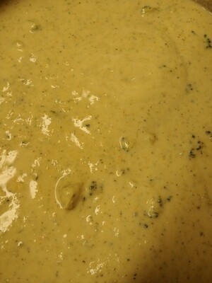 Broccoli and Cheddar Soup (GF)