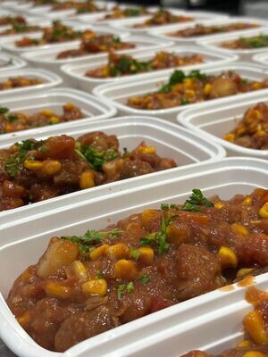 08. Thick and Hearty Classic Beef Stew (Potatoes, Corn, Carrots) [GF]