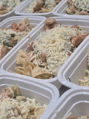 01. Creamy Chicken Florentine Pasta