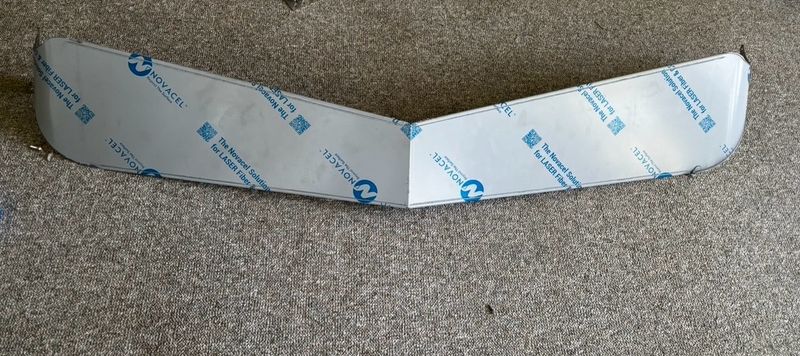Flat Line 11 X 7.5 Visor