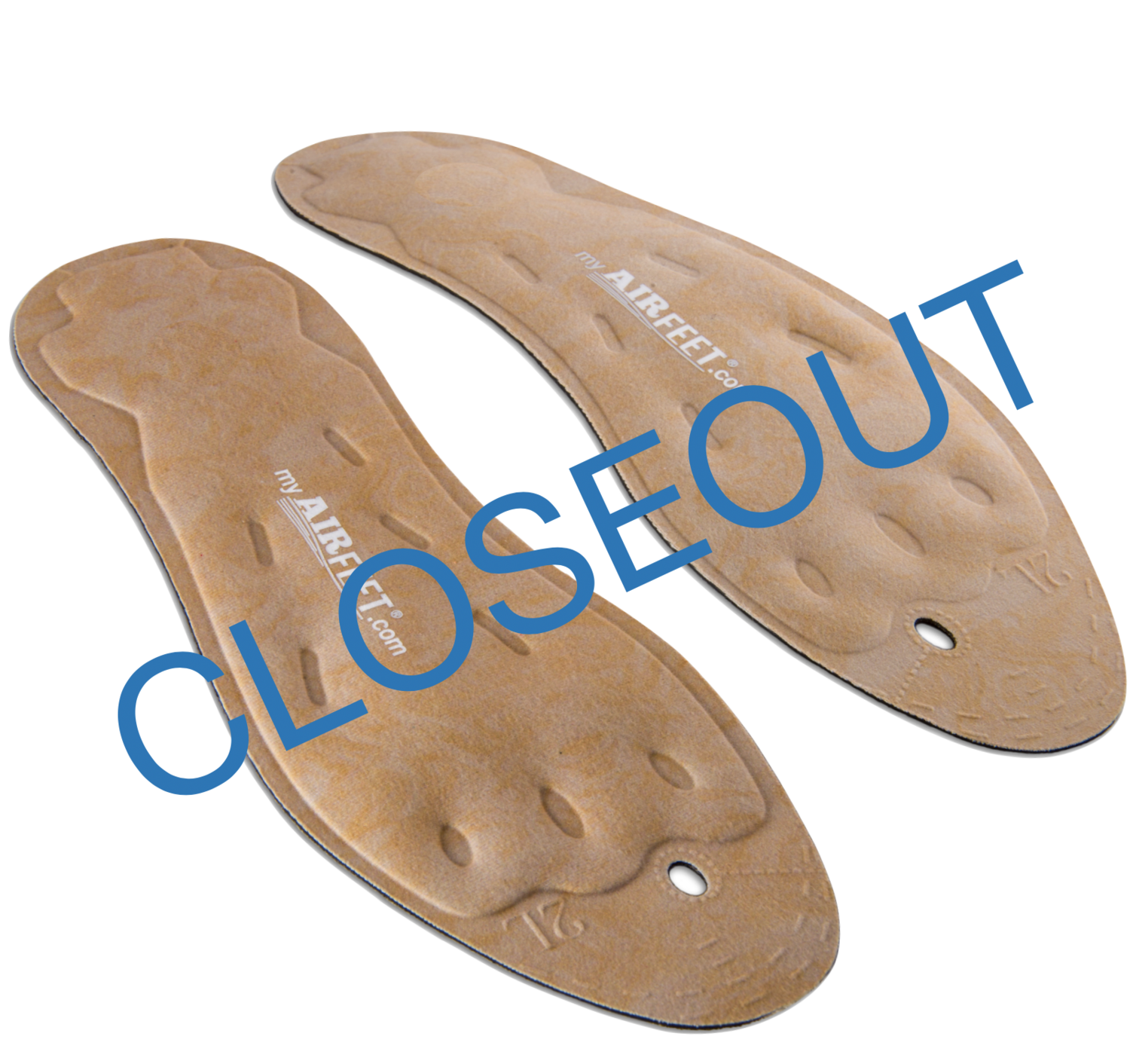 CLOSEOUT - AIRfeet® CLASSIC Gel - Tan