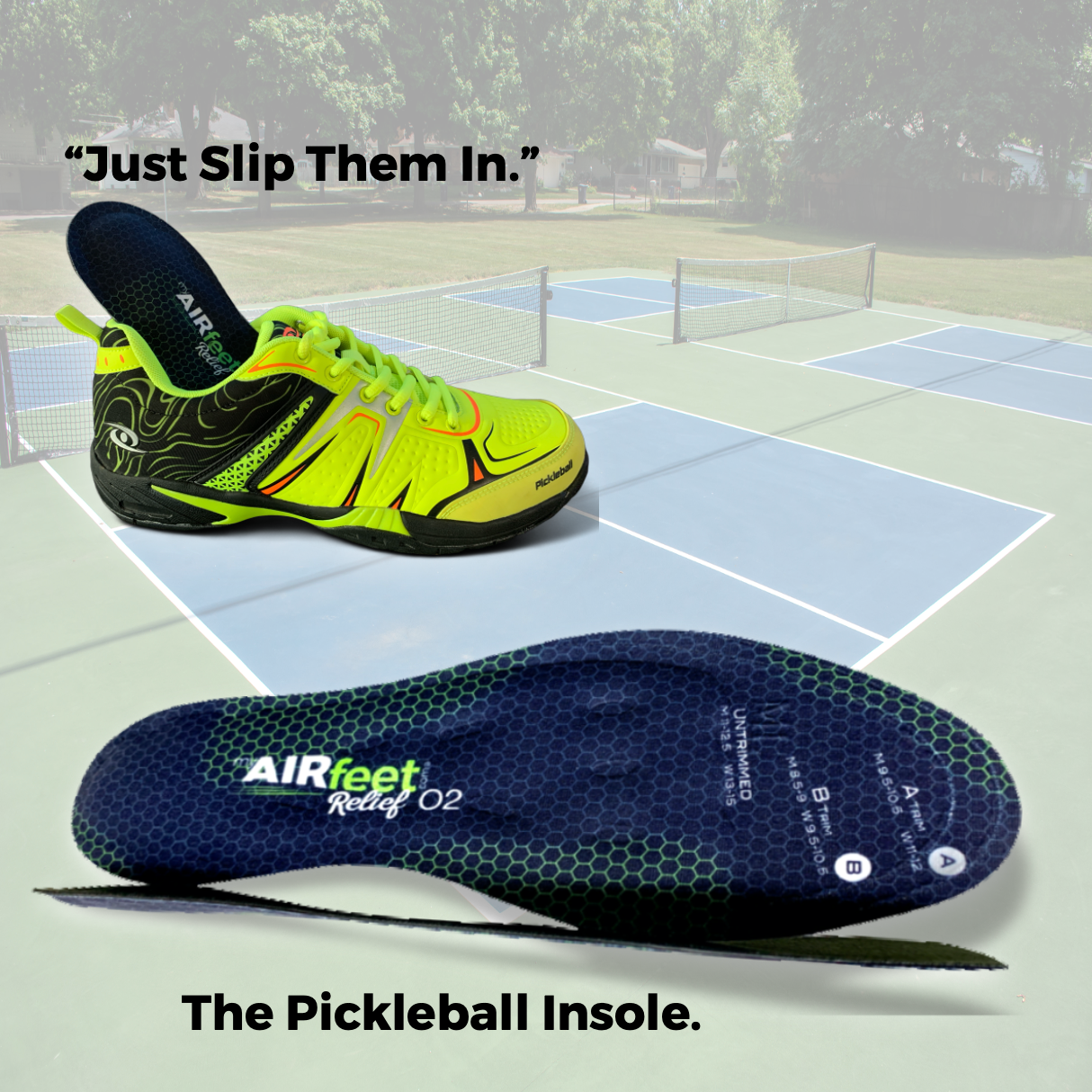 AIRfeet® RELIEF O2 - Pickleball Raffle