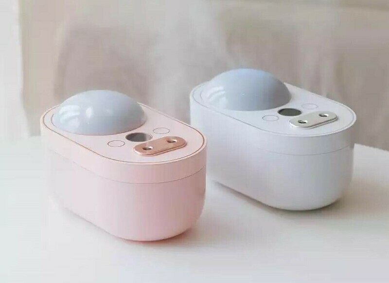 The Craftain - Portable Desk Humidifier with Projector Lights
