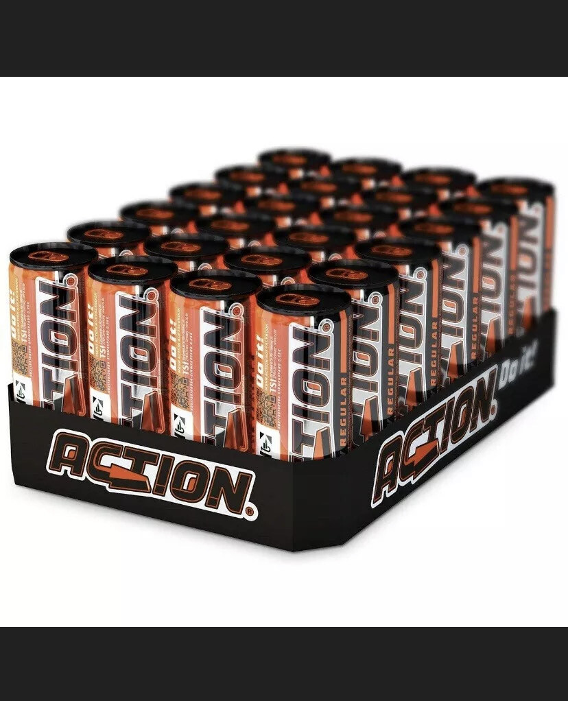 Action - Energy Drink 24x0,25L inkl. Einweg Pfand