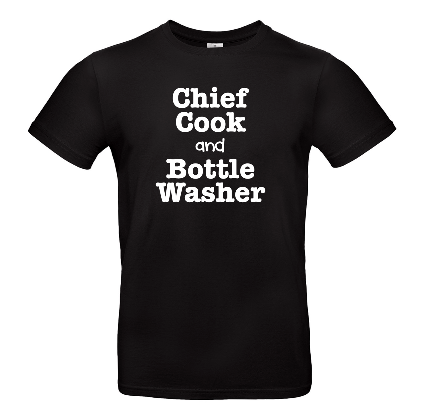 Chief Cook and Bottle Washer Store Peters Design and Print