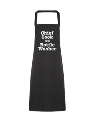 Chief Cook and Bottle Washer Apron
