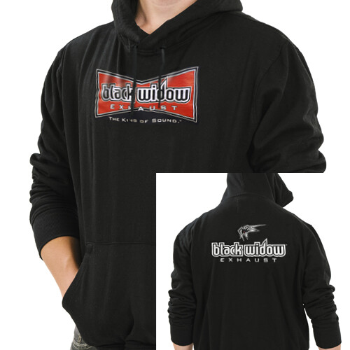 Black Widow Exhaust Hoodie - The King of Sound Black Widow Exhaust Hoodie - The King of Sound