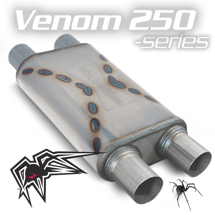 Venom 250  2.5" dual/dual - SKU #BWDDV2-22