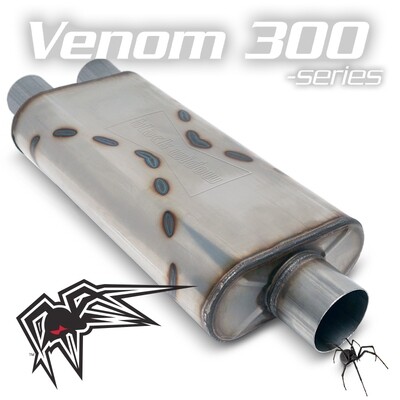 Venom 300  3" single/2.5" dual - SKU #BWSDV3-32