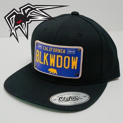 Black Widow Exhaust California '70's-80's Snapback - Flat Bill