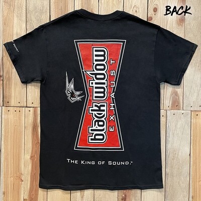 Black Widow Exhaust Shirt - The King of Sound