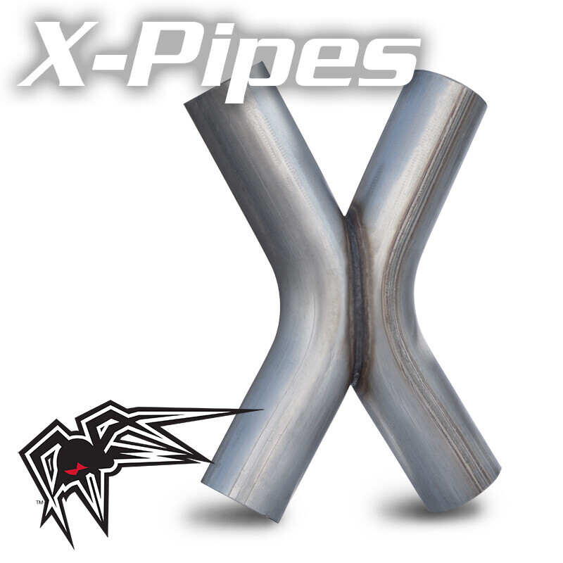 X Pipe - 3" (SKU #BW0014-3) - Stainless