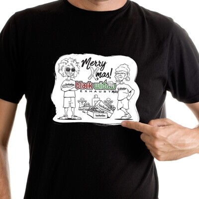 Black Widow "Exhaustmas" Shirt - 2023