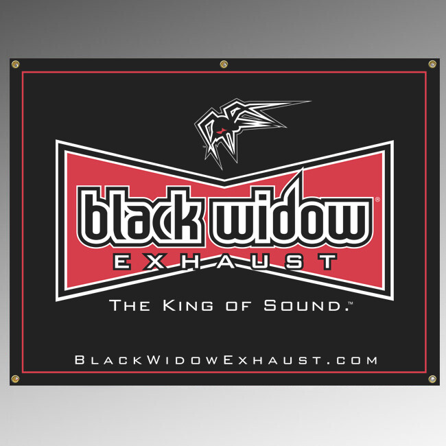 Black Widow Hourglass 4' x 3' Fabric Flag