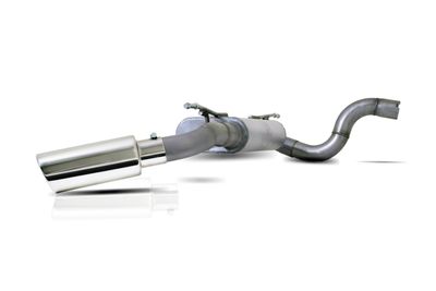 '18 Jeep Wrangler JL 3.6L Cat-Back Single Venom Exhaust System, Stainless - #BW617308