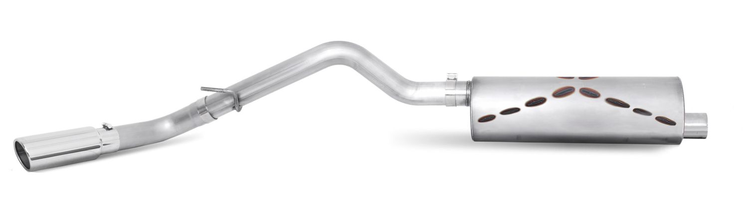 '19-'22 Ford Ranger - Cat-Back Single Widowmaker Exhaust System, Stainless - #BW619717