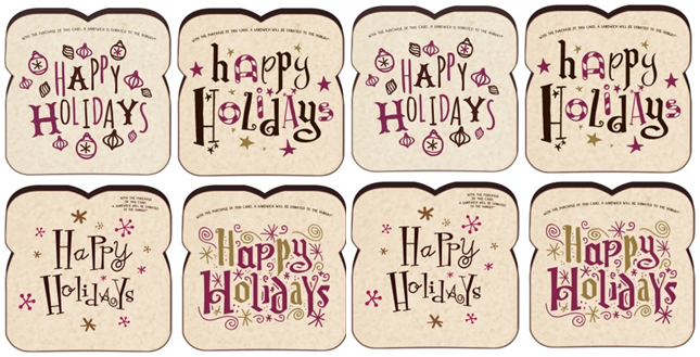 HAPPY HOLIDAYS 8-PACK