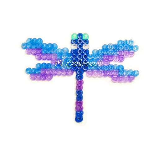 Libélula azul
