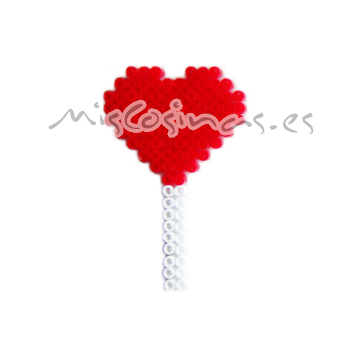 Piruleta corazón