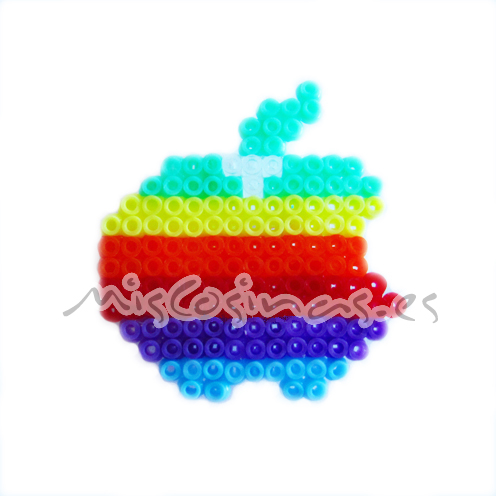 Apple logo retro