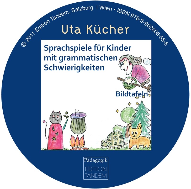 Sprachspiele für Kinder - 29 farbige Bildkarten auf CD-Rom