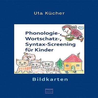 Phonologie-, Wortschatz- und Syntax-Screening für Kinder - 28 farbige Bildkarten auf Karton