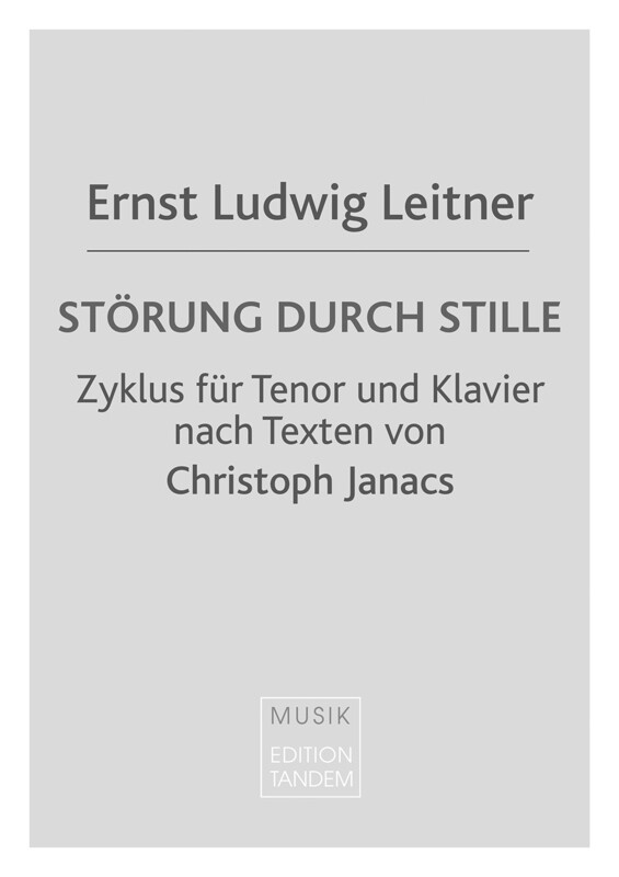 Störung durch Stille