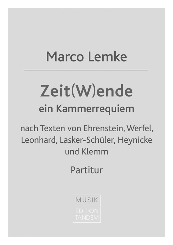 Zeit(W)ende