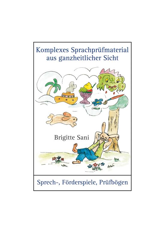 Komplexe Sprachüberprüfung - 60 farbige Bildkarten auf Karton