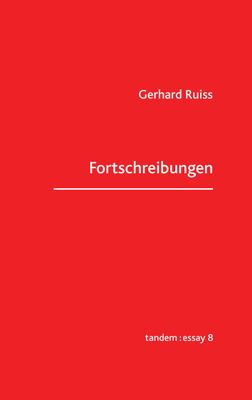 Fortschreibungen Fortschreibungen