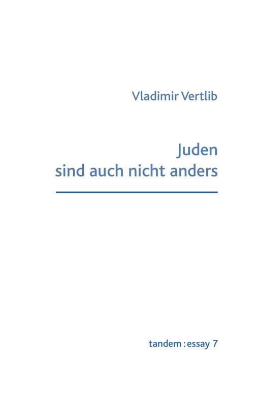 Juden sind auch nicht anders
