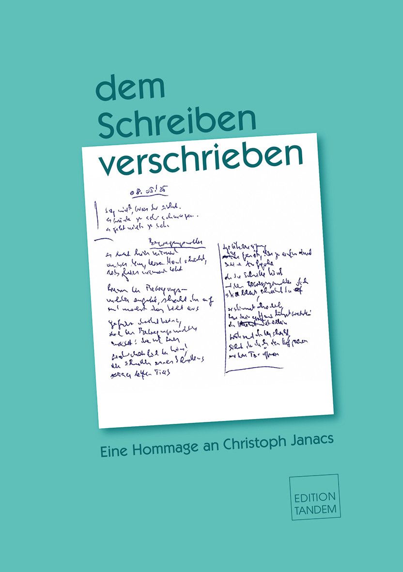 dem Schreiben verschrieben