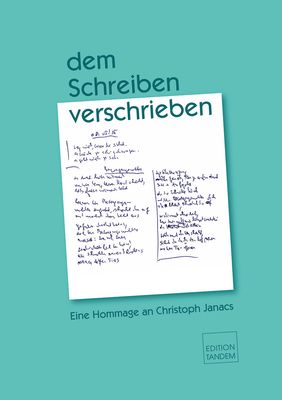 dem Schreiben verschrieben dem Schreiben verschrieben