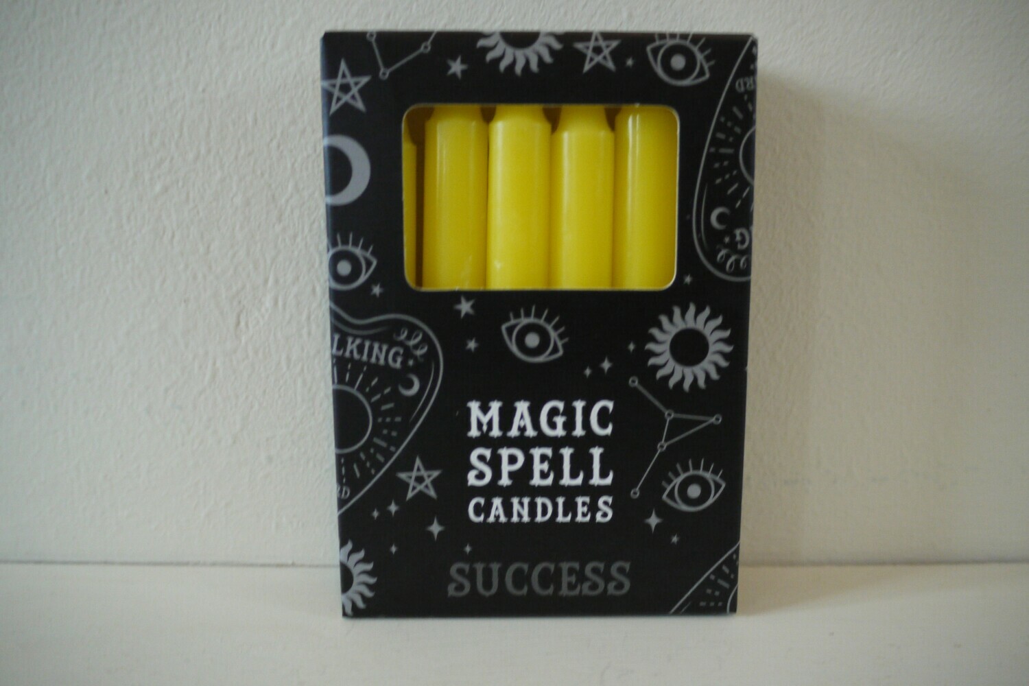 Spell Candles Yellow (Success)