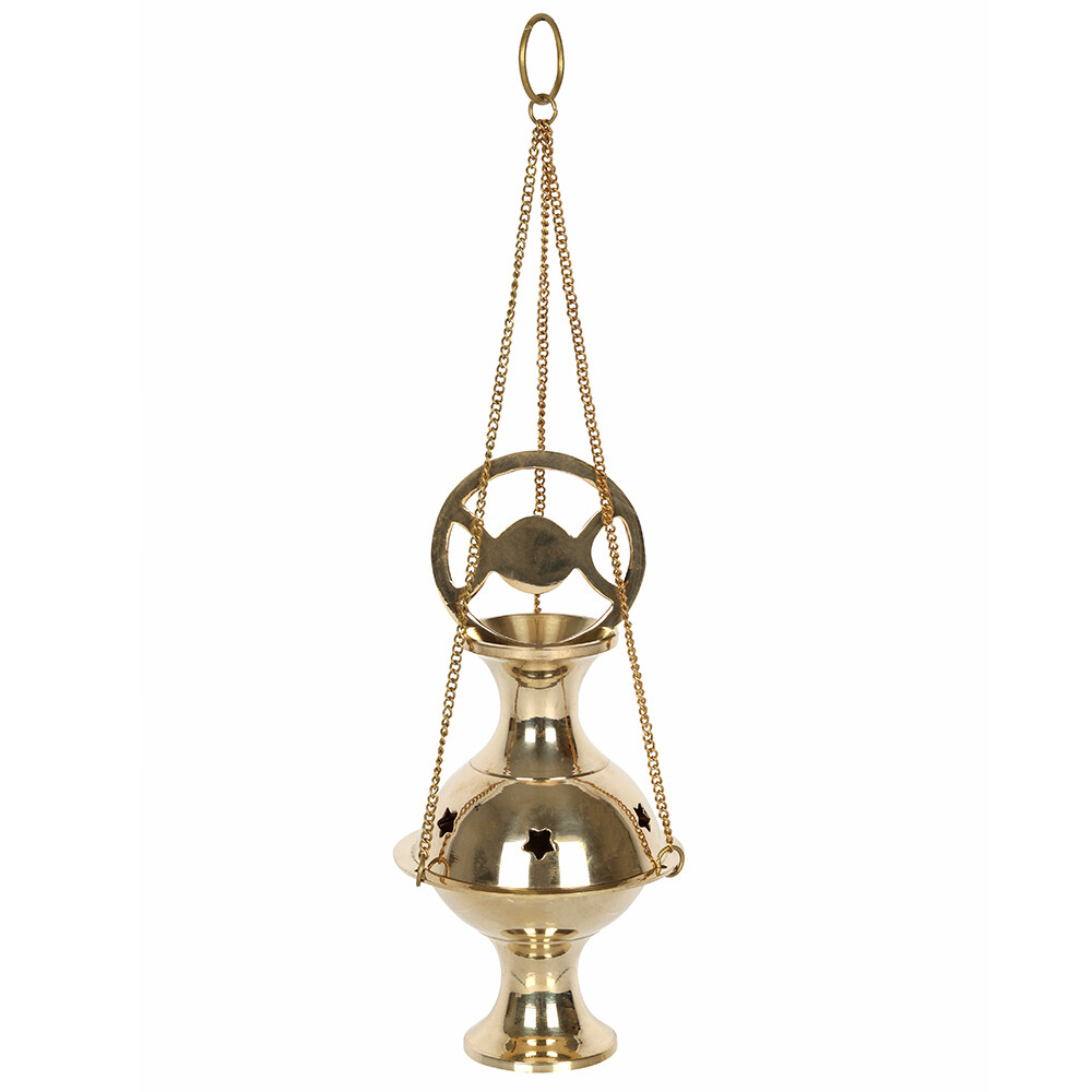 Metal Triple Moon Incense Censer Metal Triple Moon Incense Censer